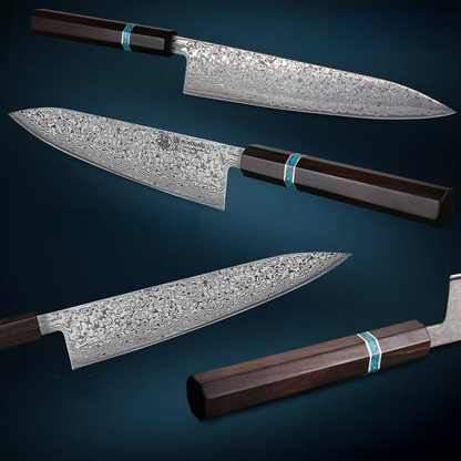 Gyuto Fujiwara Young® – Couteau de chef japonais forgé à la main